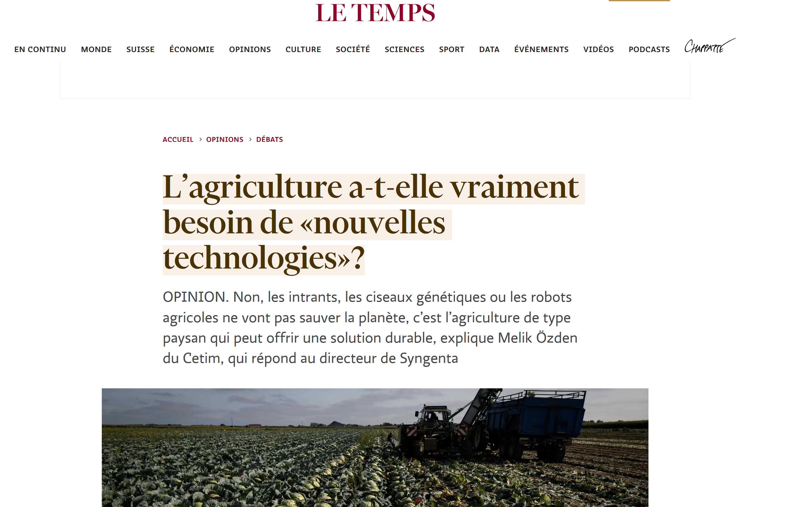 Une image de...